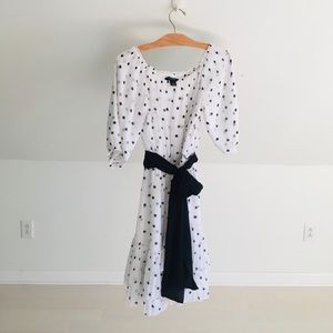White House Black Market Polka Dot Dress